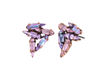 Konplott Stud earrings - Jumping Drops - violet/purple (0040)