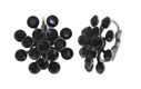 Konplott Earrings - Magic Fireball  - black (0040)