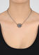 Konplott Necklace with pendant - Magic Fireball - gray (0040)