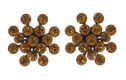 Konplott Stud earrings - Magic Fireball   - yellow (0040)