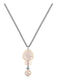 Konplott Necklace with pendant - Daily Desire - pink/beige (0040)