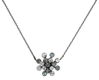 Konplott Necklace with pendant - Magic Fireball - white/gray (0040)
