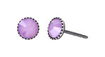 Konplott Stud earrings - Black Jack - purple (0040)