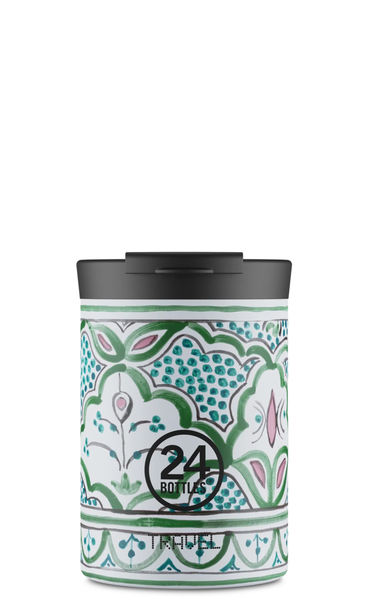 24Bottles Kaffeebecher (350ml) - grün/blau (Marrakech)