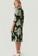 Zero Jersey dress with floral print - green (5867)