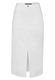 Zero Denim skirt midi - white (1620)
