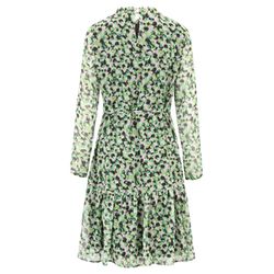 Betty & Co Tiered dress - green (5818)