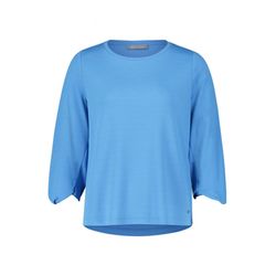 Betty & Co Round neck top - blue (8106)