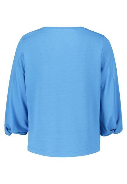 Betty & Co Rundhals-Shirt - blau (8106)