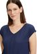 Betty & Co Round neck top - blue (8543)