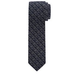 Olymp Cravate Slim 6.5cm - noir/bleu/beige (22)