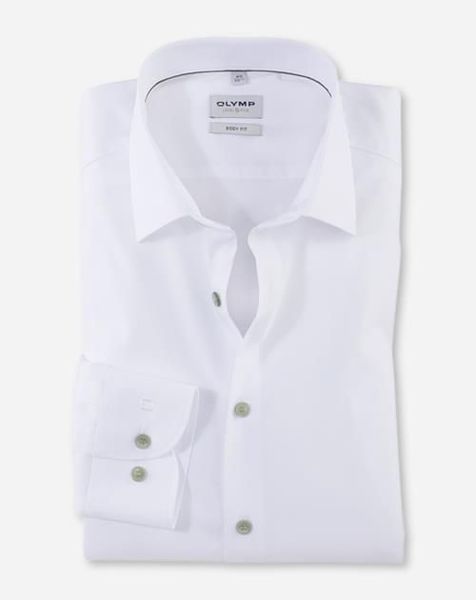 Olymp Body Fit: Business shirt - white (75)