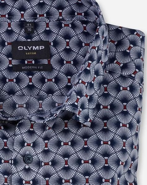 Olymp Modern Fit : Businesshemd - blau (33)