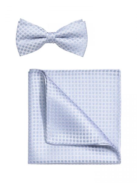 Olymp Bow tie / pocket square set - blue (13)