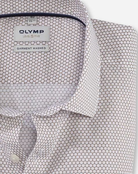 Olymp Businesshemd Body Fit - beige (22)