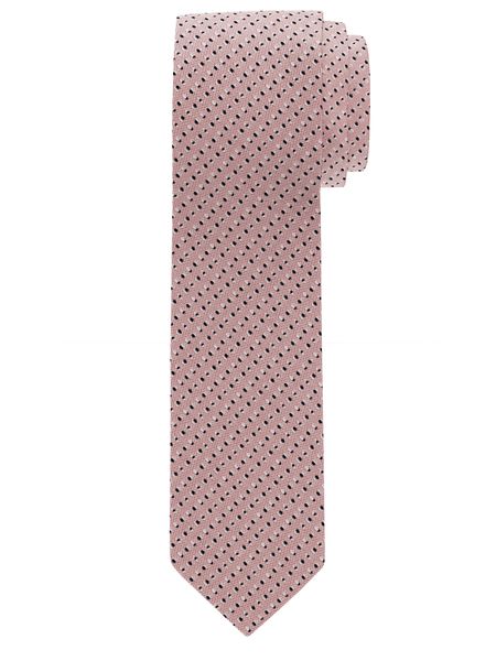 Olymp Cravate Slim 6.5cm - rose (30)