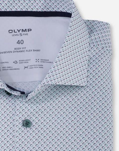 Olymp Chemise business Body Fit - vert (45)
