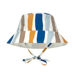 Lässig Chapeau UV - vagues  - orange/bleu (Bleu)