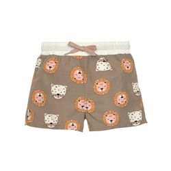 Lässig Swim shorts - Wild Cats - brown/beige (choco)