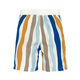 Lässig Short de bain - vagues  - orange/bleu (Bleu)
