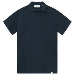 Les Deux Slim Fit pique polo shirt - blue (460460)