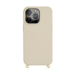 Cheeky Chain Mobile phone case Iphone 15 Pro - Silicone - beige (sand)