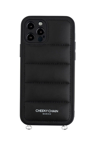Cheeky Chain Handyhülle Iphone 14 Pro - Padded - schwarz (black )
