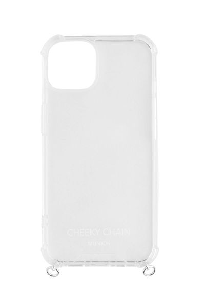 Cheeky Chain Handyhülle Iphone 14 Pro - silver (clear)