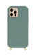 Cheeky Chain Mobile phone case Iphone 15 - Silicone  - green (khaki)