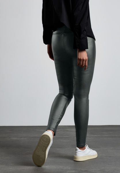 Legging aspect cuir sale