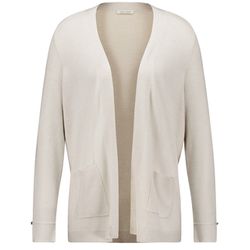 Gerry Weber Edition Offener Cardigan aus Feinstrick - beige (901410)