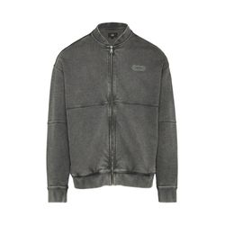 Q/S designed by Sweatshirtjacke mit Wascheffekt und Frontdruck - grau (9999)