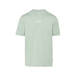 Q/S designed by Basic Rundhals T-Shirt mit Frontprint - grün (7217)