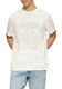 Q/S designed by Basic Rundhals T-Shirt mit Frontprint - weiß (02D0)