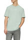 Q/S designed by Basic Rundhals T-Shirt mit Frontprint - grün (7217)