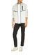 s.Oliver Red Label Jacke im Fabricmix mit Hoodie - weiß (0120)