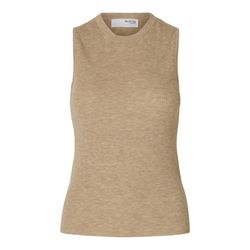 Selected Homme Stricktop - Slfingrid  - braun (300020001)