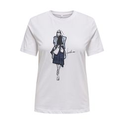 Only T-Shirt - Onlemma   - weiß (190858005)