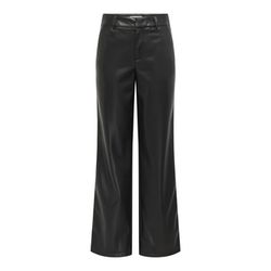 Only Faux leather pants - Onlsmooth   - black (177911)