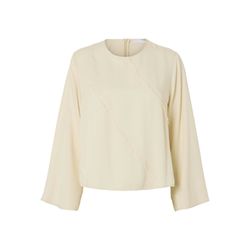 Selected Femme Blouse with fringes - Slfivana - beige (179771)