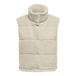 Only Teddy Waistcoat - Onlsandra - grau (189959)