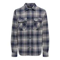 Only & Sons Kariertes Hemd - Onscedric - blau (187718)