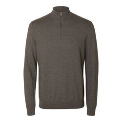 Selected Homme Pullover mit Stehkragen  - grau (202890007)