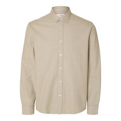 Selected Homme Shirt - Slhregnoah - beige (178372003)