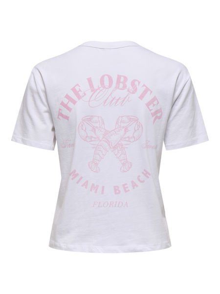 Only T-Shirt - Onldina  - weiß (190858001)