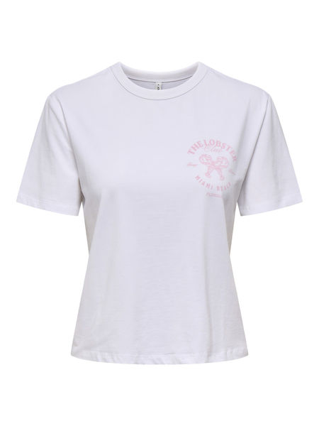 Only T-Shirt - Onldina  - weiß (190858001)
