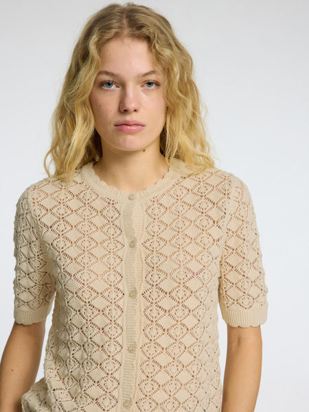 Selected Femme Strickjacke - Slfsofia   - grau (179771)
