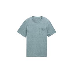 Tom Tailor T-Shirt mit Brusttasche - grau (37578)