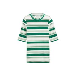 Tom Tailor Denim T-Shirt mit Streifenmuster - grün (37160)