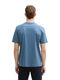Tom Tailor T-Shirt mit Print - blau (36985)